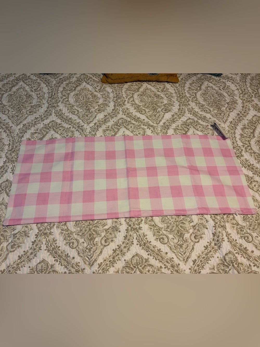 Pink Buffalo Check Pillow Cover - Soft Decorative Accent